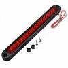 1PC 25CM 15 LED Red Sealed Trailer Truck RV Stop Tail Rear Brake Turn Light Bar