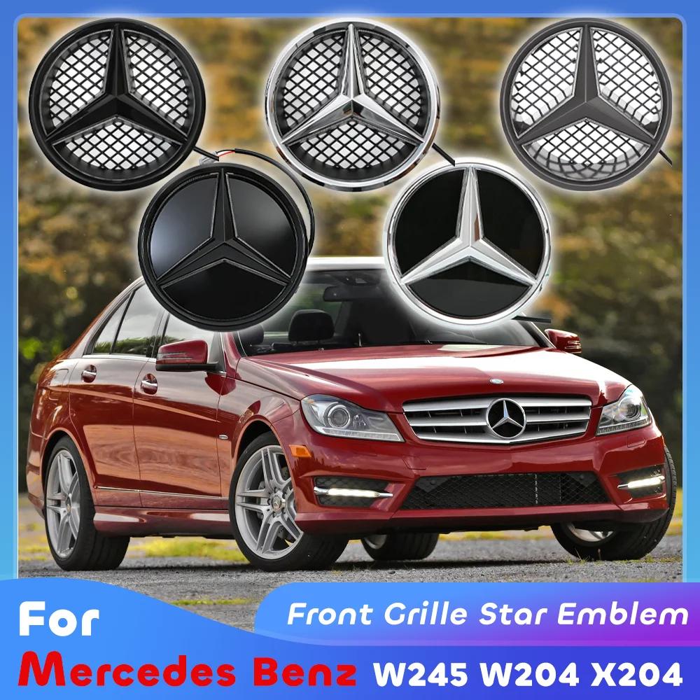 CRM1 NNN 1pcs Front Grille Star Logo Emblem Mercedes Benz B-Class W245 C-Class W204 C180 C200 C230 C250 C280 C300 C350 GLK-Class X204