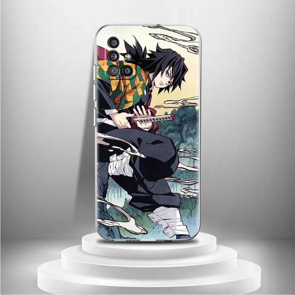 Чехол Demon Slayer Zenitsu Kaigaku для Samsung Galaxy A52 A32 A12 A71 A21s A22 A51 A50 A23 A31 A50 A41 A72, мягкий чехол для телефона