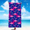 Fashion Art modern Flamingo Tropical Towel Soft Beach Towels Quick Dry Pool Towel for Travel Gym bathing Spa Camp sport Gift