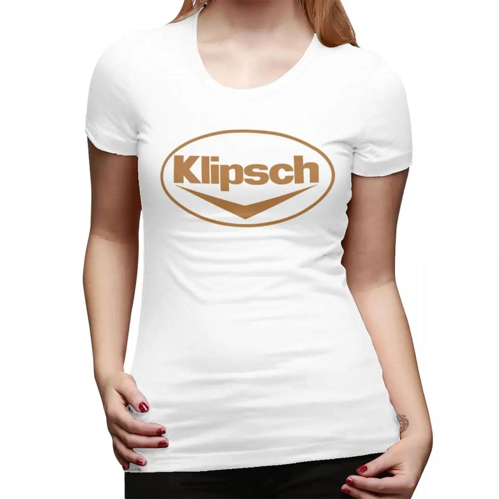 Klipsch 7 Дакимакура Футболка для Женщин Круглый Вырез Уличная Одежда Футболки Женские С Коротким Рукавом Летняя Одежда Топы