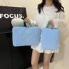 Korean Version Ins Portable Embroidered Cloth Liner Bag Macaron Color Tablet Protective Case Anti-drop Laptop Bag