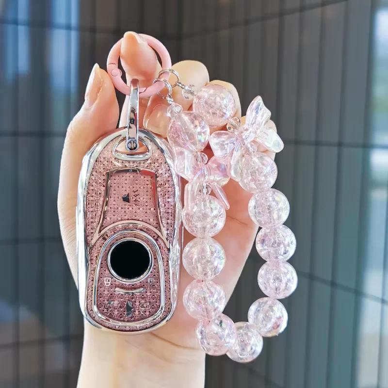 Suitable For 23 Buick Gl8 Keycases 17-22 Gl8 Avenir Keycover Key Shell Keychain Buckle Case For Women