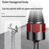 Hexagonal Handle Electric Drill Extractor Water Pipe Screw Removal Tool  Power Tool Accessories