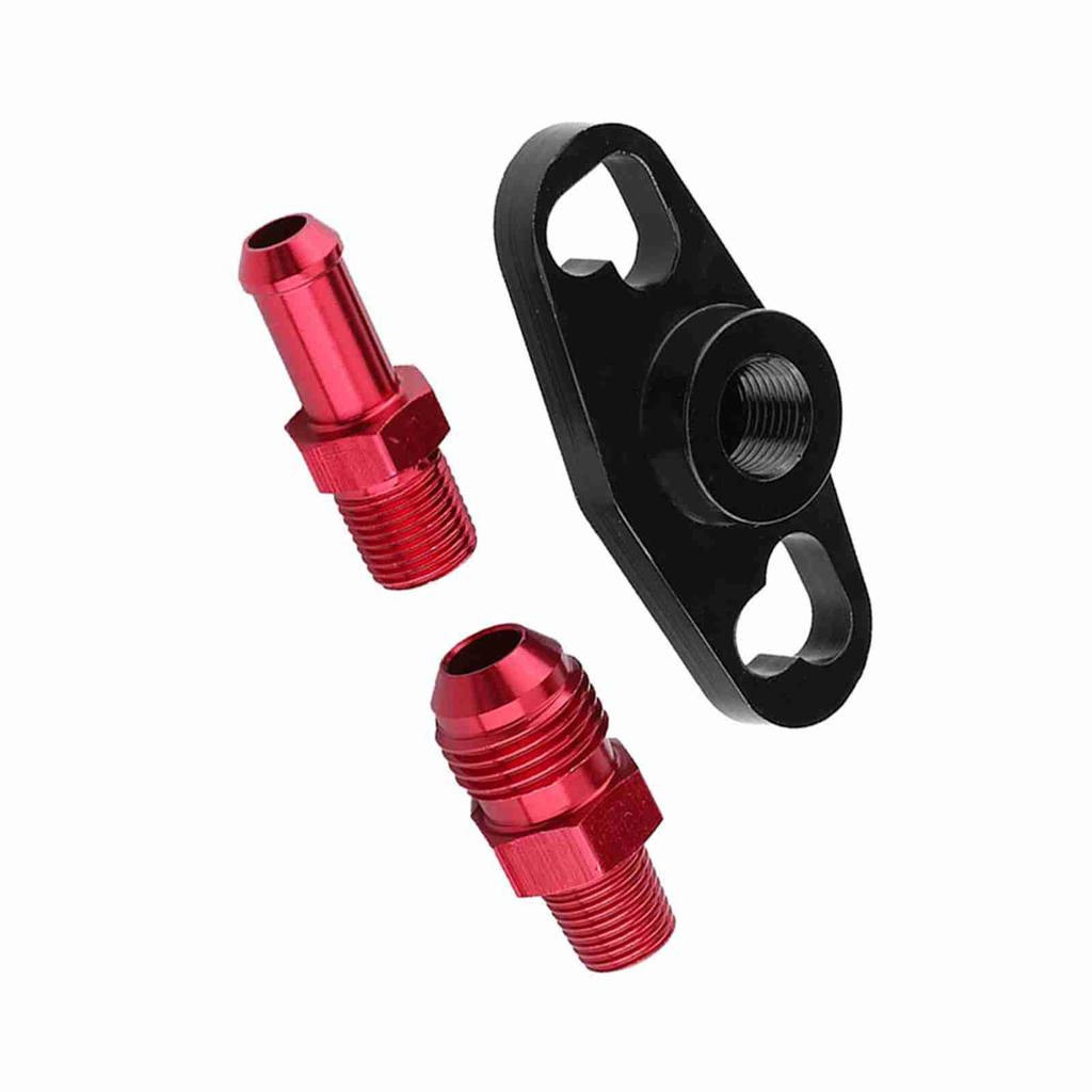 Car Fuel Rail Pressure Regulator Adapter Perfect Matching with Fittings for Toyota Nissan