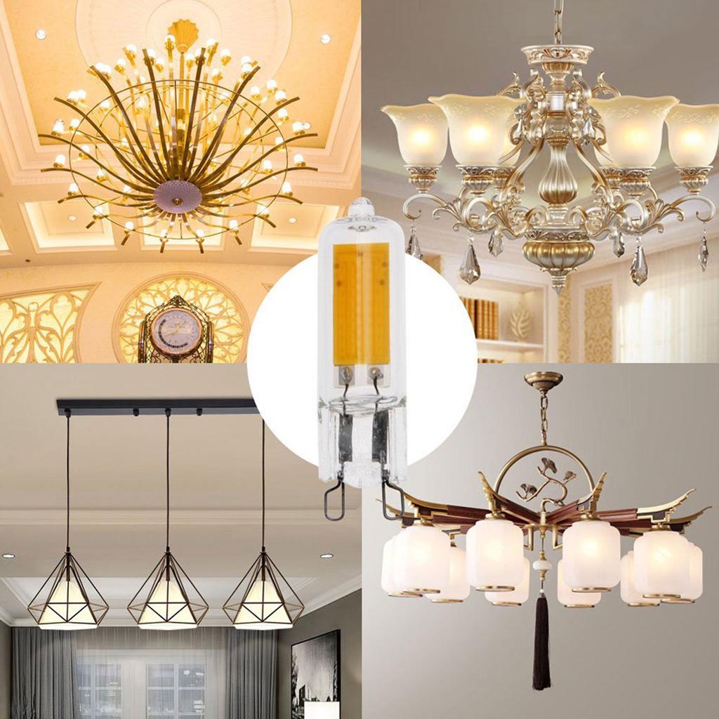 G9 LED Bulb 3W 5W COB Glass Light AC 220V Chandeliers Lamp Replace 25W 45W Halogen Bulb