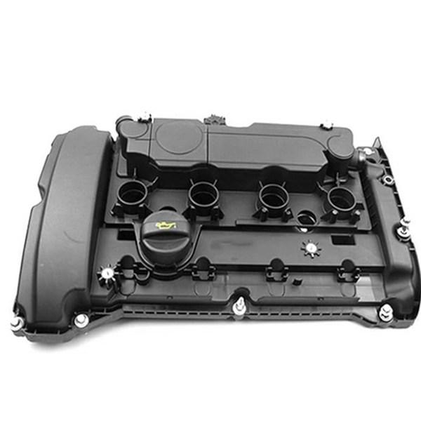 Черная пластиковая клапанная крышка двигателя для Peugeot 3008/2008