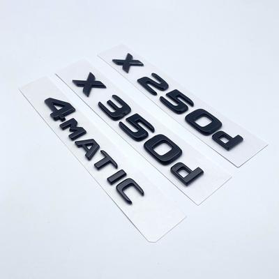 3D глянцевые черные буквы X250d X350d 4Matic Etition 1 эмблема для Mercedes Benz X, значок на крыло автомобиля, табличка на багажник, наклейка с логотипом