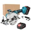 21V Brushless Electric Circular Saw 125mm 5 Inch Cordless Portable Electric Saw Adjustable Wood Cuttiing Machine