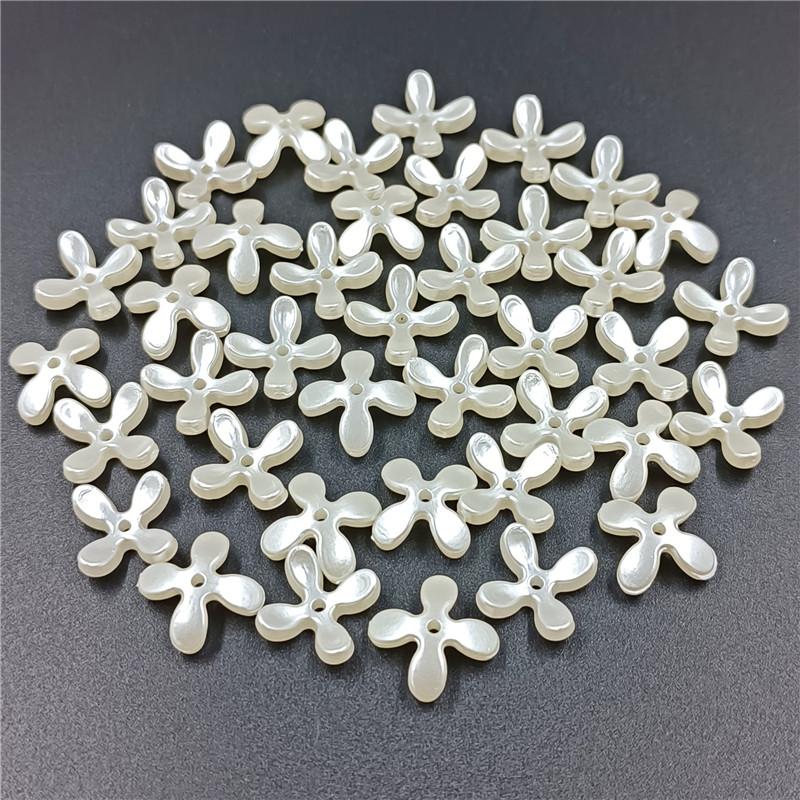 Butterfly Flower ABS Imitation Pearls Loose Beads DIY for Necklace Bracelet Jewelry Making