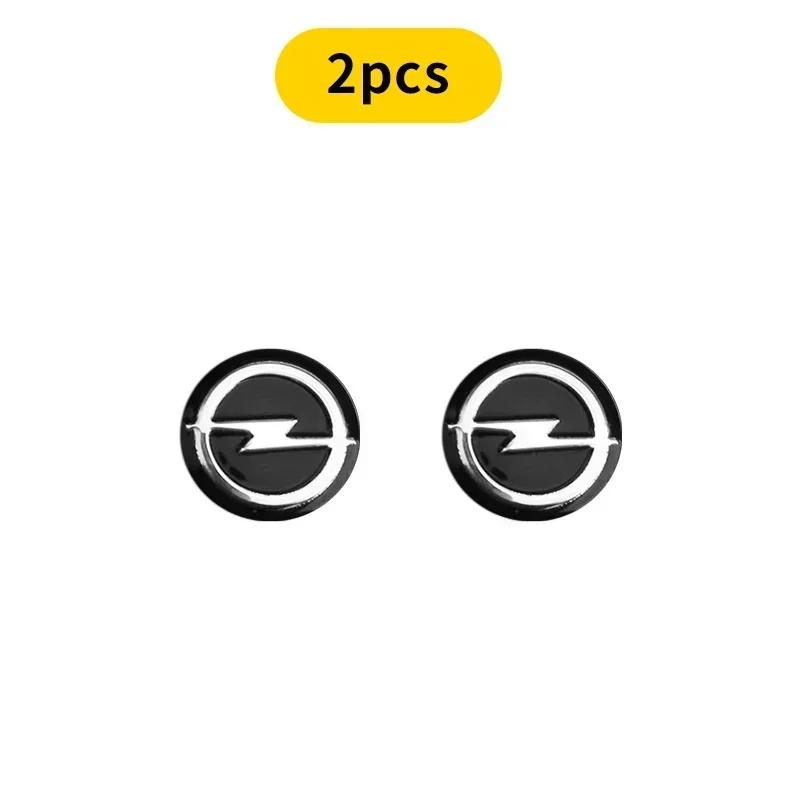 New 14mm Car Remote Key Sticker Aluminum Emblem Decoration Decal For Opel Astra Insignia Corsa Zafira Meriva Mokka Vivaro Vectra