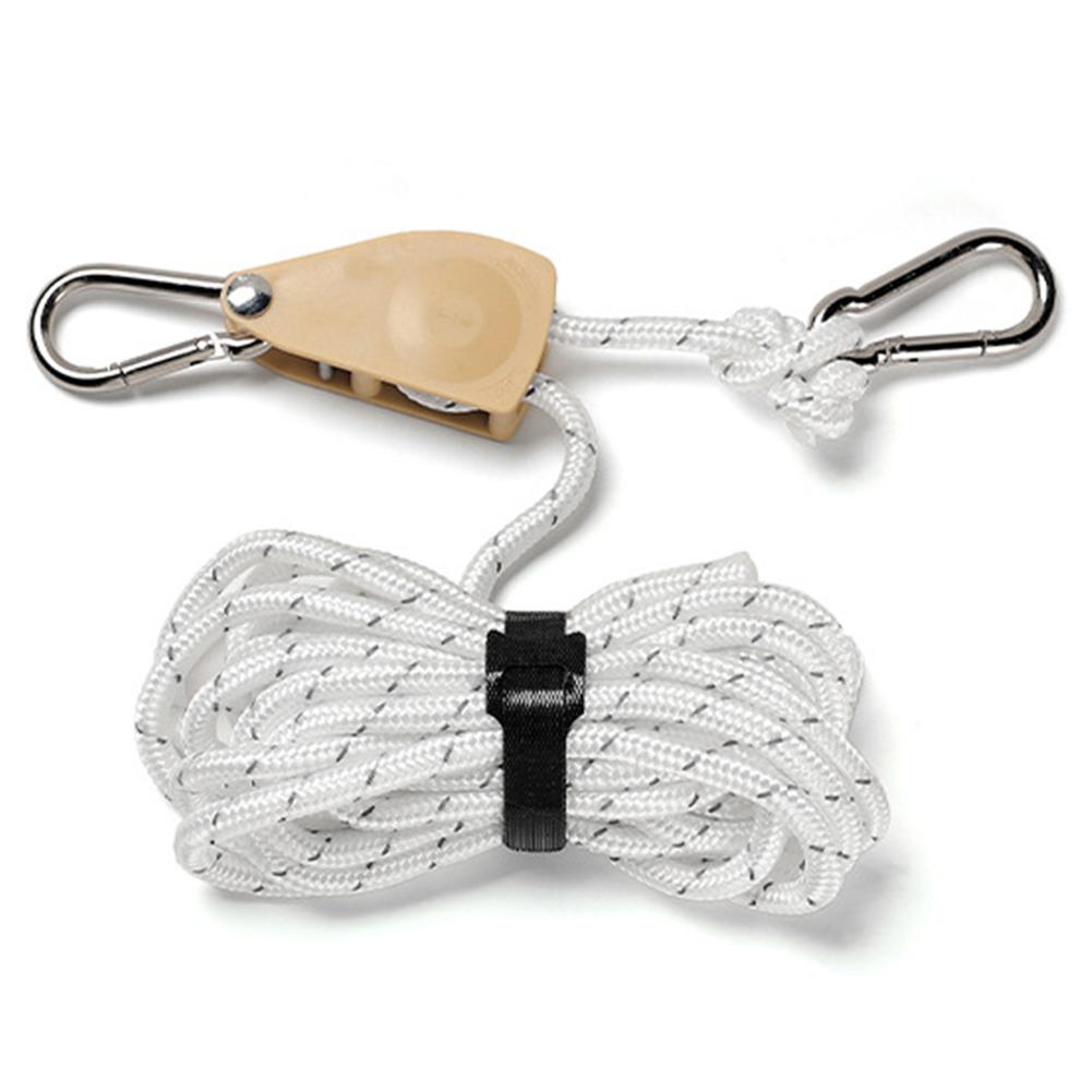 Кемпинговая палатка шкив регулируемый Кемпинговый шкив регулятор (Горчично-желтый)