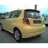 Накладка на задний бампер (под покраску) для Chevrolet Aveo T200 2002-2008 гг