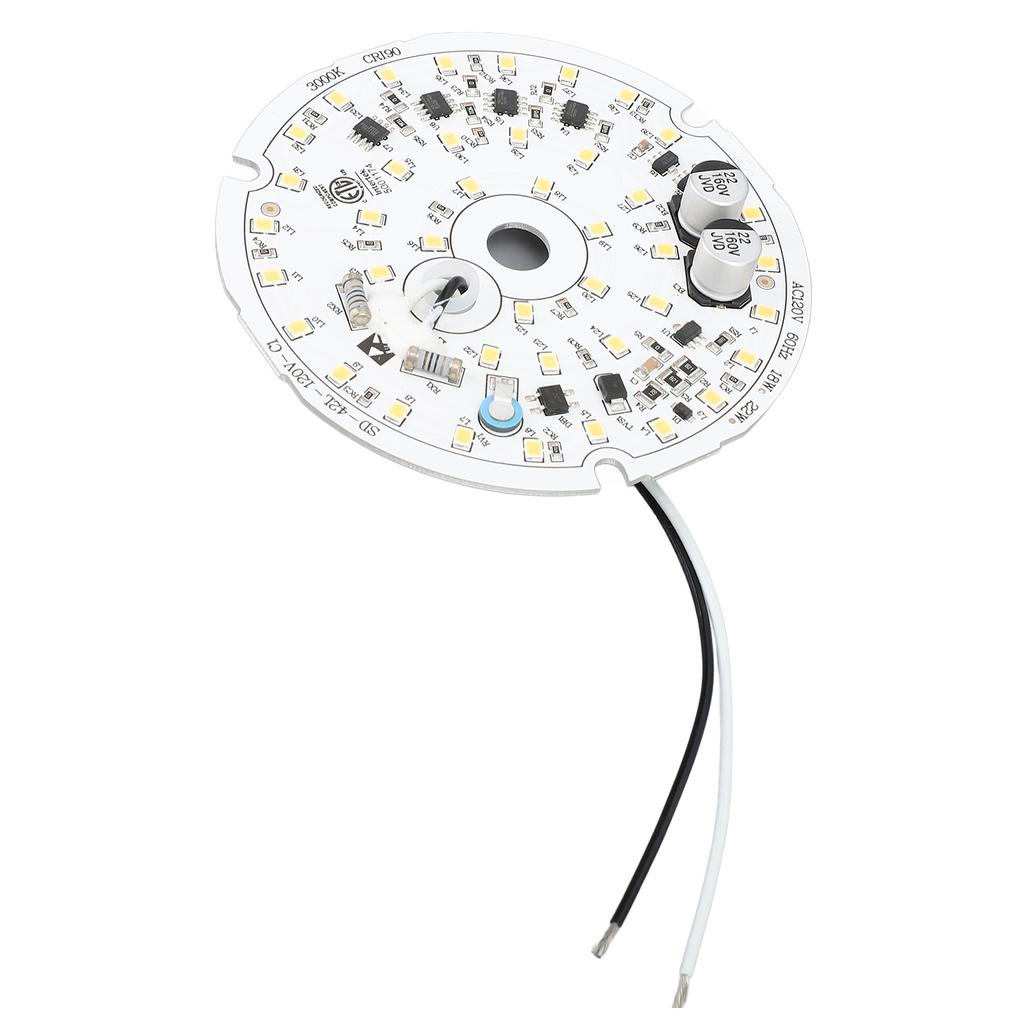 Ceiling Fan Light Replacement Panel 3.93inch Led AC120V 18W 2000LM Dimmable Ceiling Fan Light Board