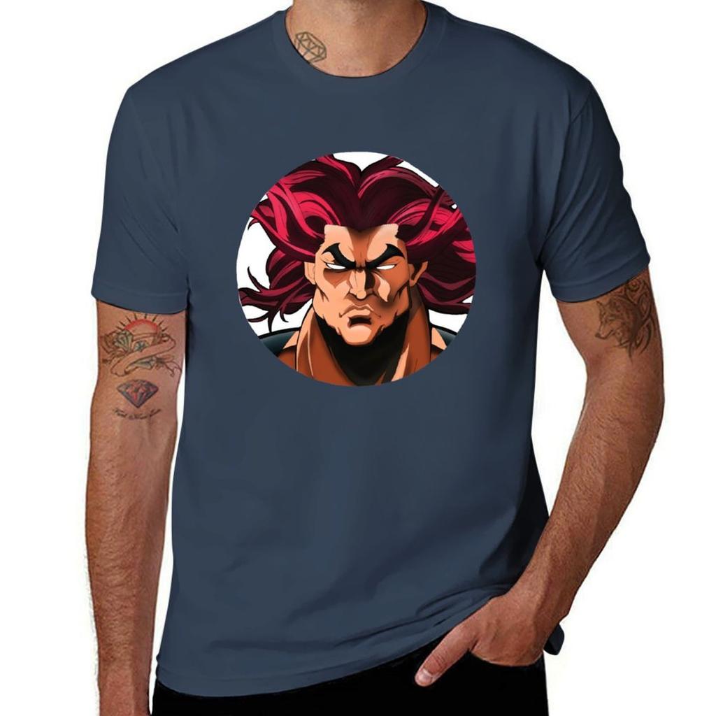 Baki Yujiro Hanma badass fanart TShirt Creative Graphic Tee Shirt