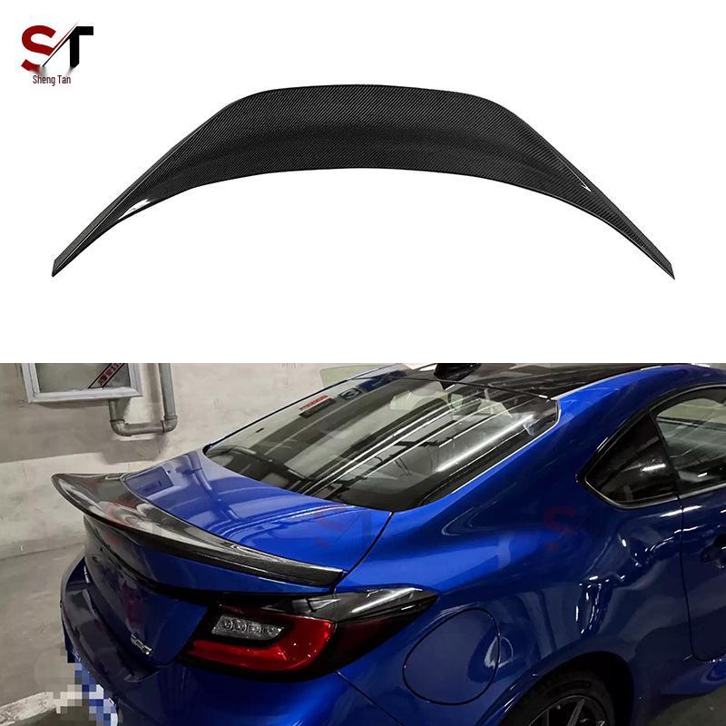 TRD Style Carbon Fiber Rear Spoiler Lip for Toyota GR86/Subaru BRZ