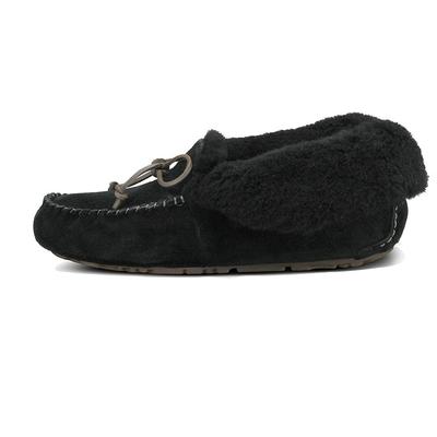 Кроссовки женские Alena Suede Warm Slip-On Low-Top, черные 1004806-BLK