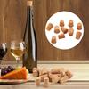 10Pcs Wine Bottle Stopper Soft Wood Corks Leakproof Good Sealing Biodegradable Reusable Wooden Cork for Wine Bottles