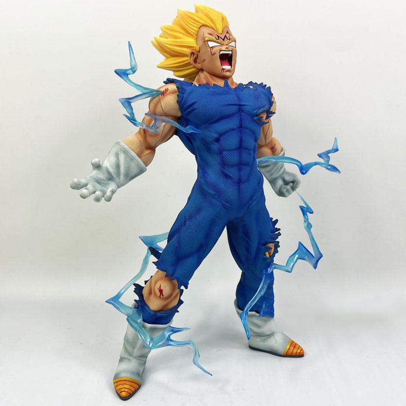 27 см Фигурка Аниме Dragon Ball Z Маджин Веджета Самоуничтожение Супер Сайян Фигурки Действия ПВХ Статуя Фигурка Модель Игрушки Подарок