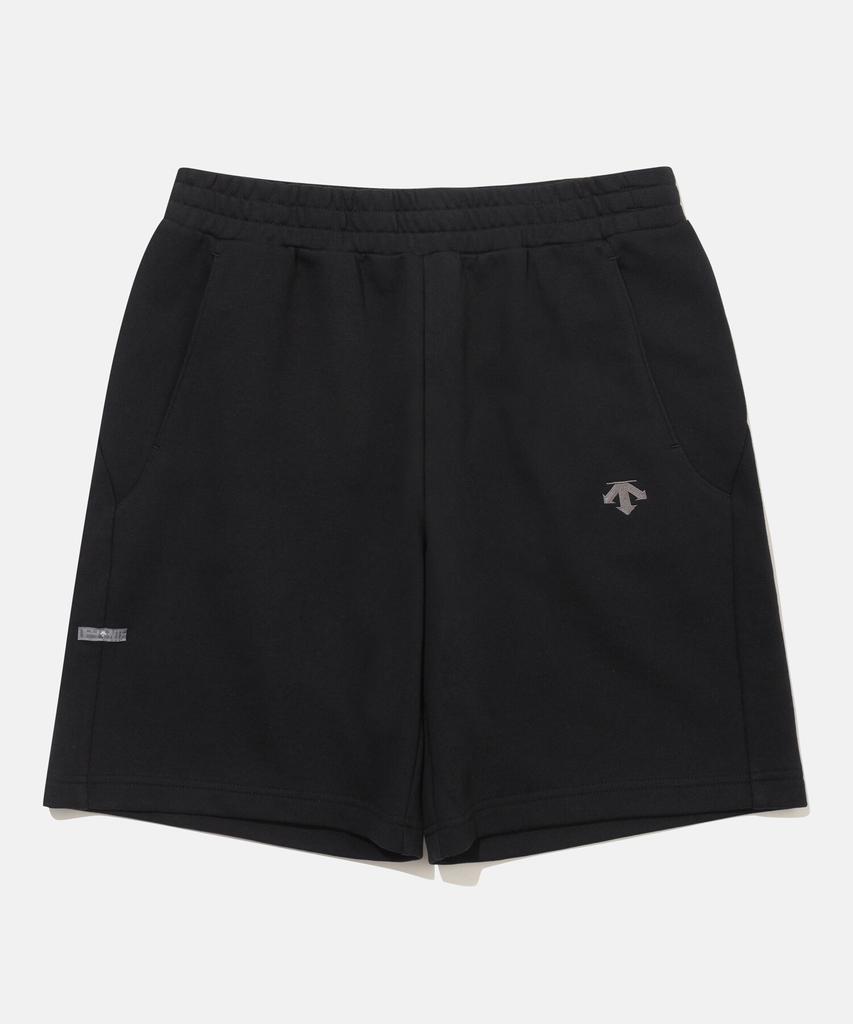 Спортивные махровые шорты DESCENTE (Мужские 9 дюймов / Женские 7 дюймов) Черный Sr123Ukh11