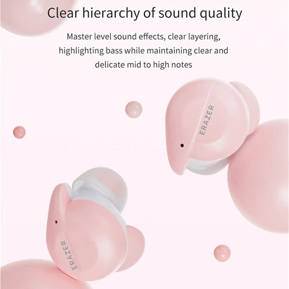 Lenovo ERAZER XT91 TWS Wireless Headmallphones Bluetooth 5.4 Earbuds Sport Earphone HIFI Sound Quality Noise Reduction with Mic