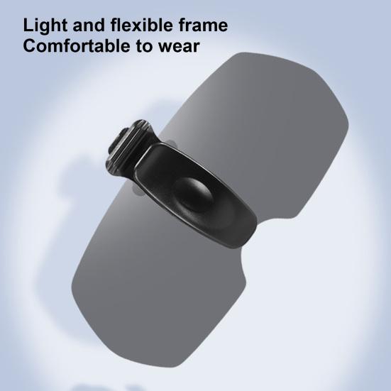 Поляризованные солнцезащитные очки-клипсы для мужчин и женщин, безободковые откидные очки для вождения, защита от УФ-лучей, для пляжа, рыбалки