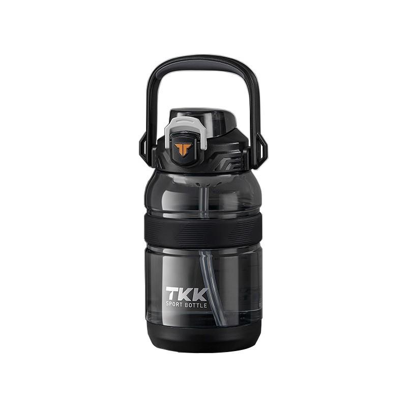 Large Capacity 1200ml 2000ml Tritan Water Bottle With Dual Spout Lid Leakproof Travel Cup Outdoor Gym Hiking