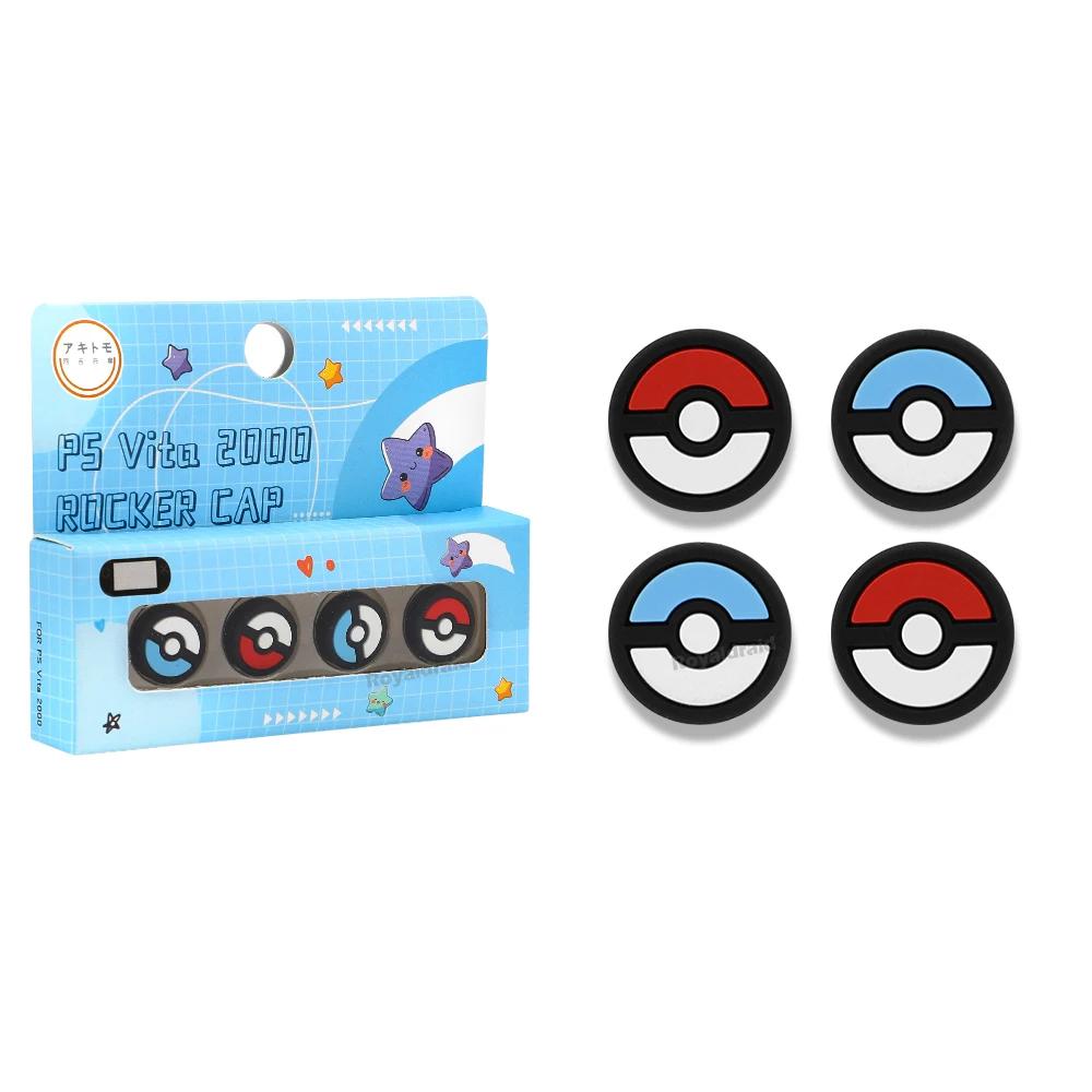 НОВЫЙ 4шт/комплект силиконовый чехол для джойстика аналоговый защитный чехол для Playstation Psvita PS Vita PSV 1000 2000