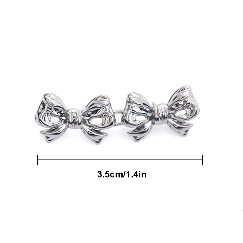 Двойной бант на талии, пряжка, съемная, не требующая сшивания, пуговица, универсальная застежка, пряжка, юбка, брюки, аксессуары для одежды своими руками