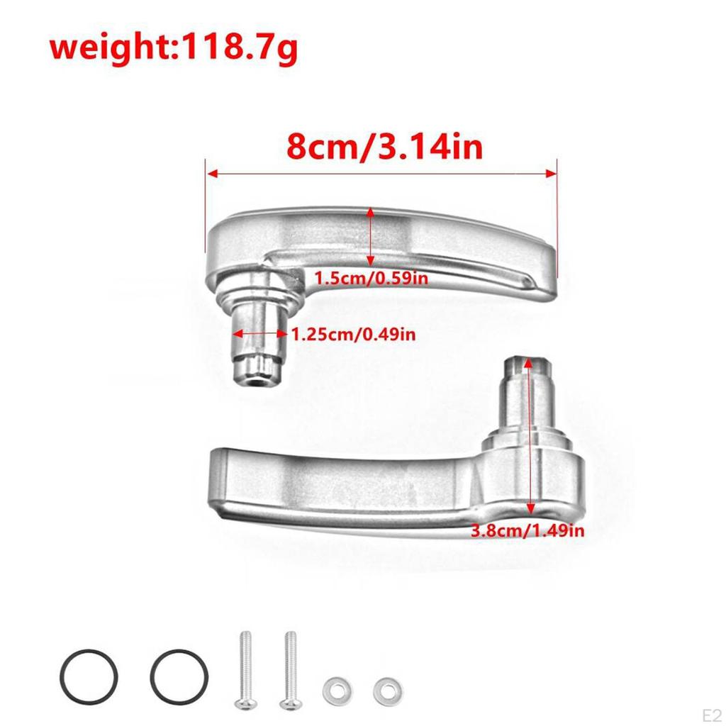 Motorcycle Saddlebag Latch Kit Saddle Bag Lever Professional High Performance Easy To Install