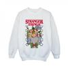 Netflix Boys Stranger Things Christmas Poster Sweatshirt