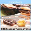 Премиальные щипцы для переворачивания колбасок для барбекю, прочные, термостойкие, инструмент-лопатка для хот-догов