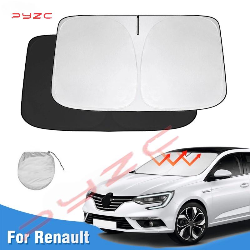 Windshield Sun Shade for Renault Megane 2 3 4 2015- Car Sunshade Cover Foldable Sun Visor Protector Blocks UV Rays