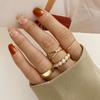 IF ME Gold Butterfly Open Rings For Women Vintage Open Adjustable Ring Special Resizable Ring Creative Love Forever Jewelry