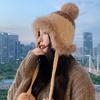 Ethnic Style Fair Isle Style Beanies Printed Ear Protection Hat Sweet Jacquard Knitted Hat  Autumn
