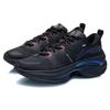 Li Ning WuShi 5S 1.0 Нескользящие износостойкие низкие кроссовки для бега женские Черные ARSR032-1