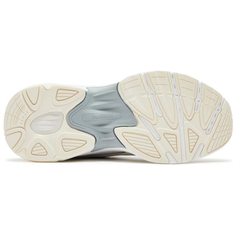 Puma Кеды Teveris Nitro из состаренной кожи, повседневные, унисекс, белые, серые, 390033-03