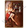 Metal Sign Vintage Tin Sign Cocktail Plate Decorative Poster Plaque Retro Bar Kitchen Home Wall Decor Bar Pub Club Art Man Cave