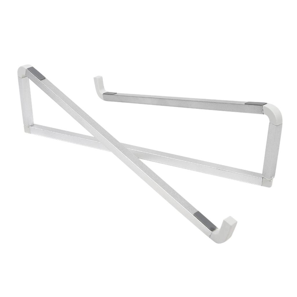 Aluminum Alloy Laptop Holder Stand Desktop Height Increase Foldable Heat Dissipation Bracket Anti Slip For All Notebook