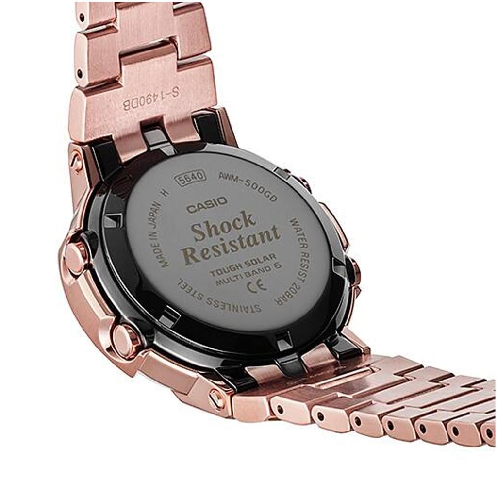 Часы CASIO радио солнечные зарубежная модель G-SHOCK AWM-500GD-4A мужские [предмет]