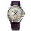 Men's TRN-AP0105Y (Classic Bambino Men's Leather) Round Watch Brown Stainless Steel