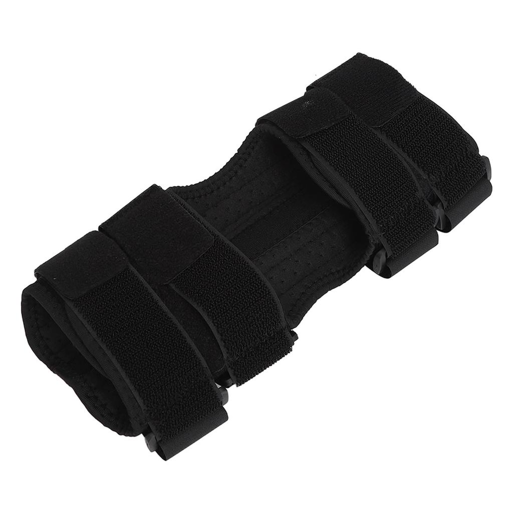 Ночной налокотник для сна, поддерживающий бандаж, регулируемый, 4 ремня, защита локтя для тендинита, артрита, синдрома кубитального канала