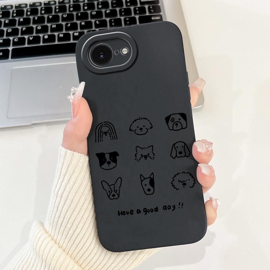 Чехол для iPhone 16E Популярный Цветочный Мультяшный Силиконовый Чехол для Телефона Для iPhone16E Funda Для iPhone SE 2025 SE4 Ударопрочный Мягкий Чехол