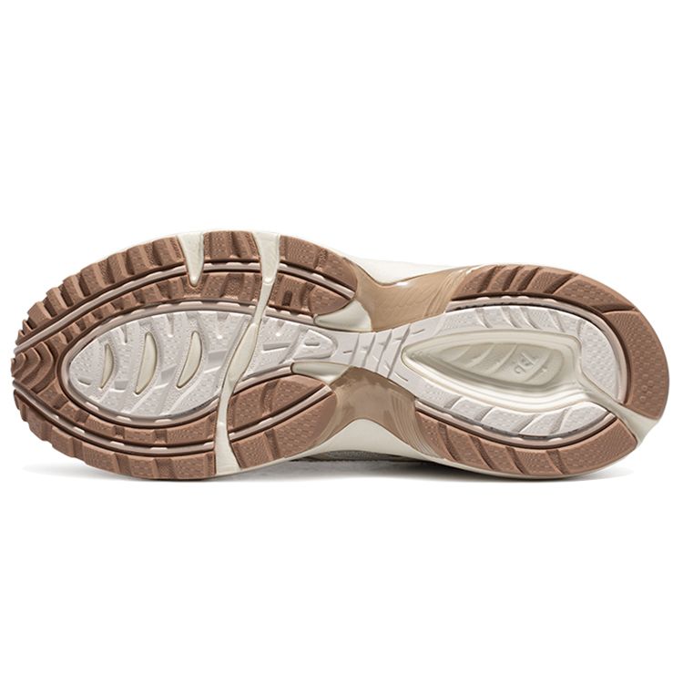 Asics Gel-1090 V1 Ткань Синтетическая кожа Ретро Универсальные Низкие Повседневные Кроссовки Унисекс Сиреневый Коричневый 1203A243-024