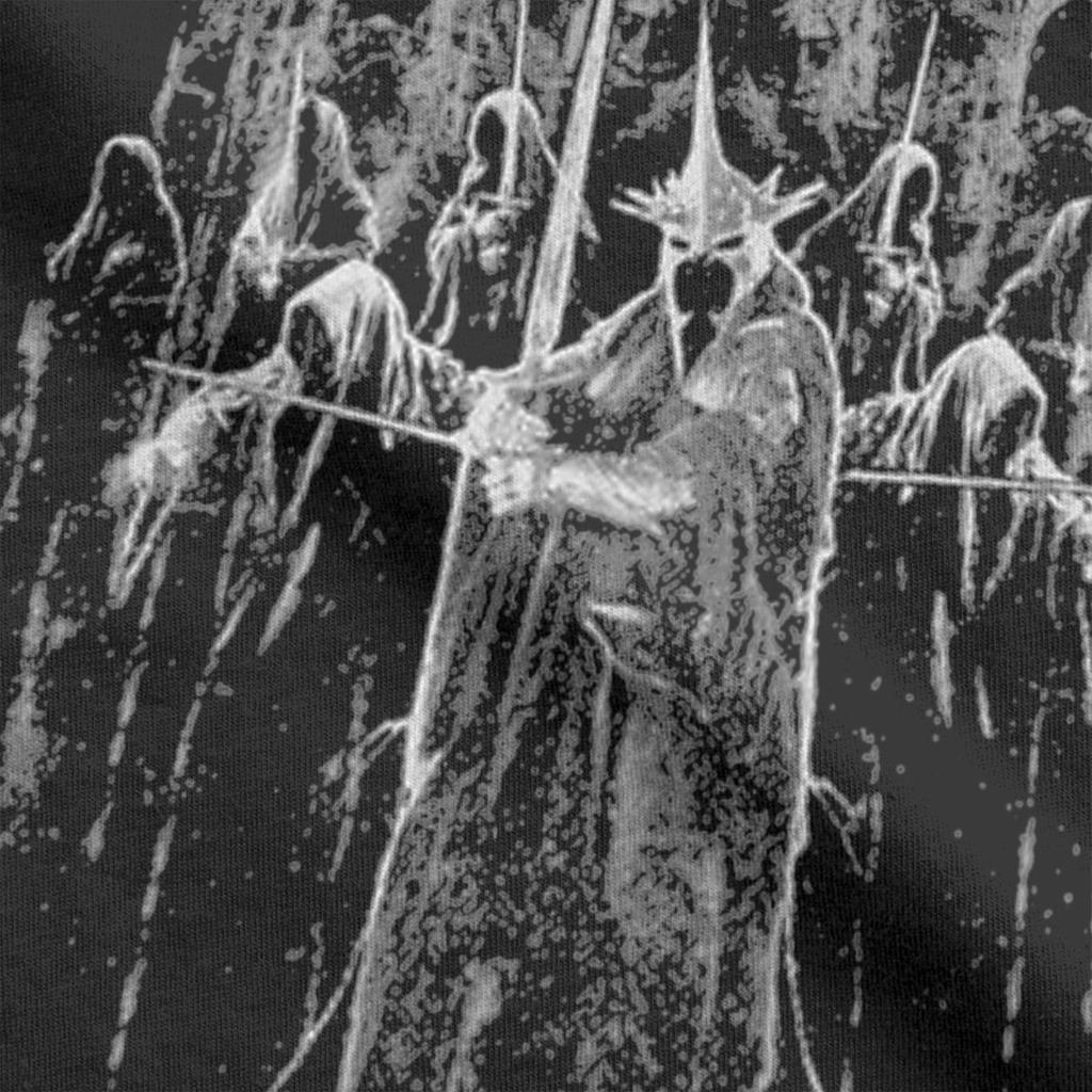 Мужская футболка Мордор Властелины Колец Забавная Футболка из Чистого Хлопка Футболка с Коротким Рукавом Футболка с Круглым Вырезом Топы Подарок