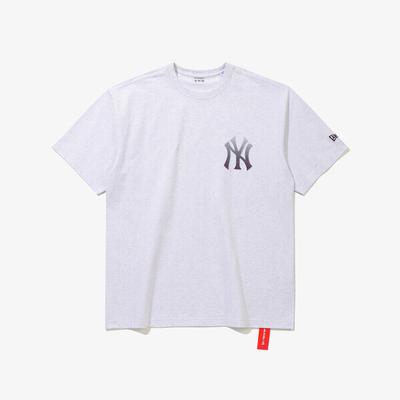 New Era Футболка New York Yankees Half Ton Хизер Серый 15147537