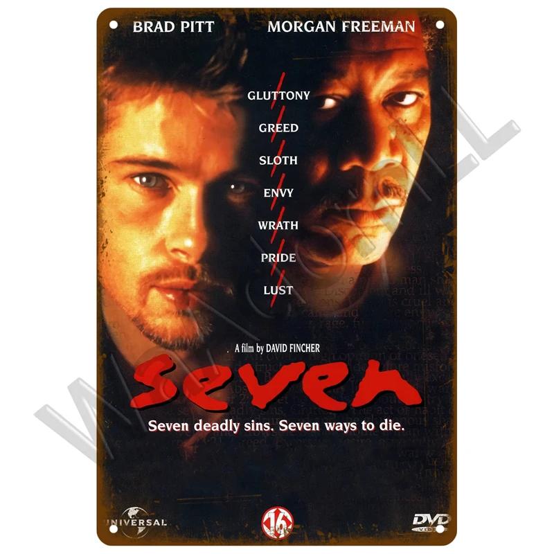 Vintage Films Poster Retro Tin Sign Aesthetic Living Room Cinema Metal Sign Industrial Deco Home Metal Wall Decor Decoration