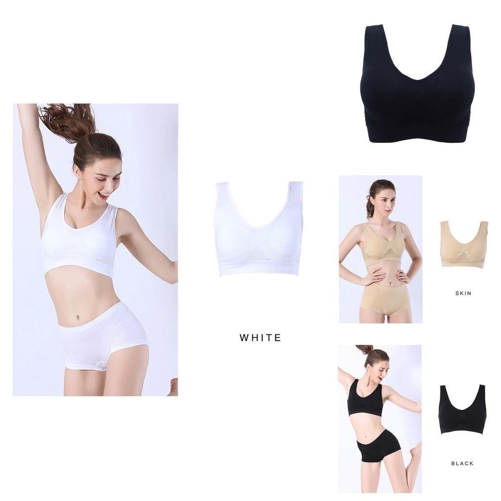 Breathable Hollow Out Padded Sports Bra For Women In Plus Size For Yoga And Gym