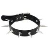 Goth Punk Spike Rivet Choker Collar For Women Steampunk Pentagram Necklace Emo Neck Strap Cosplay Chocker Gothic Accessories