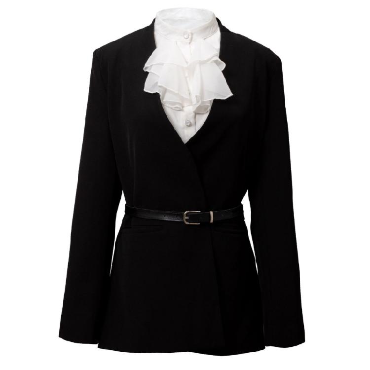 Украшение воротника рубашки в викторианском стиле, винтажная рубашка с оборками спереди, имитация воротника, вставка в воротник с оборками, аксессуар для верха.